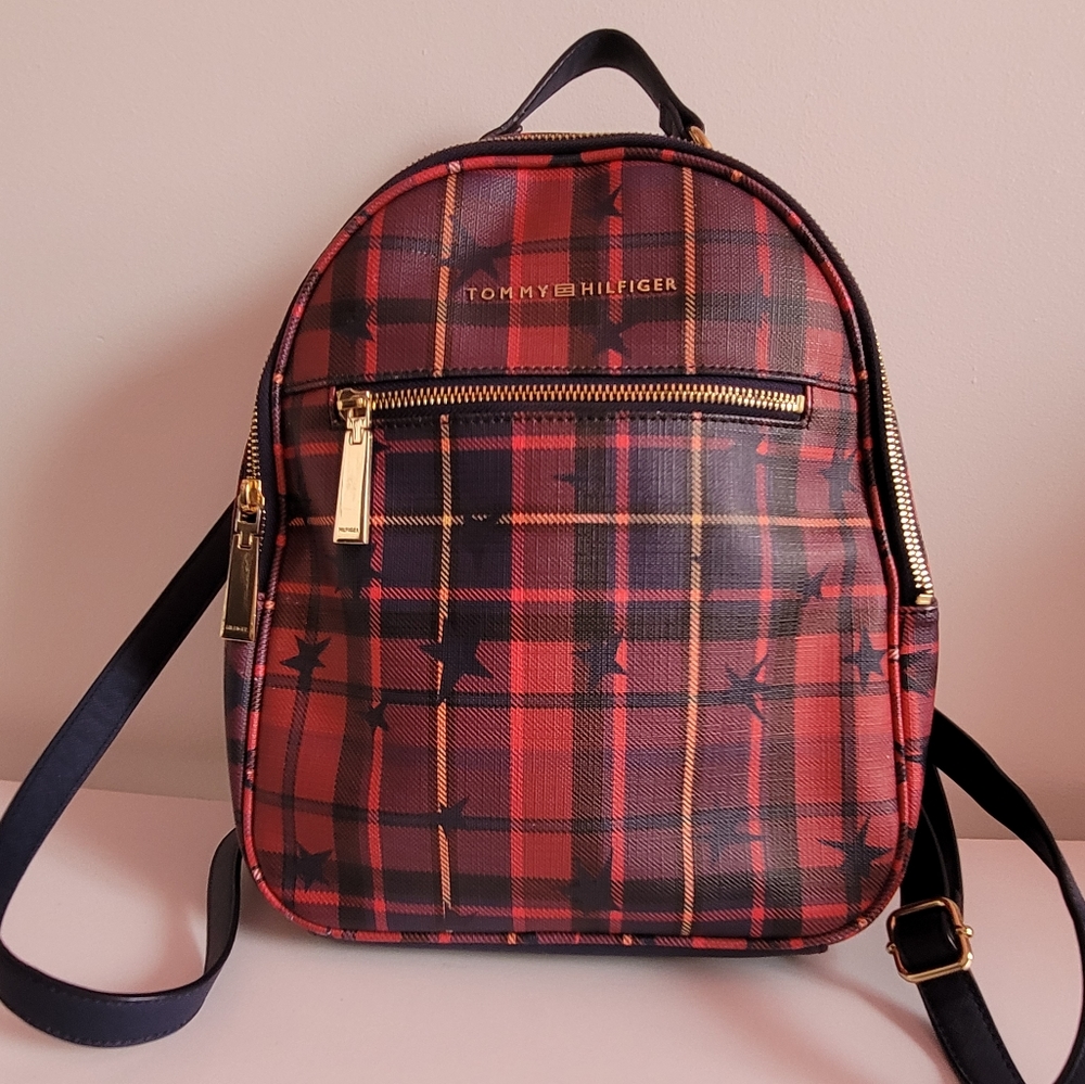 Tommy Hilfiger Leather Backpack